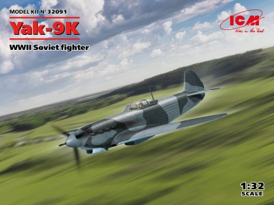 1:32 ICM 32091 Yak-9K - WWII Soviet fighter - Icm32091 en scaled - ICM32091