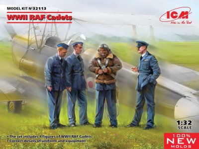 1:32 ICM 32113 WWII RAF Cadets - Figures - Icm32113 en n - ICM32113