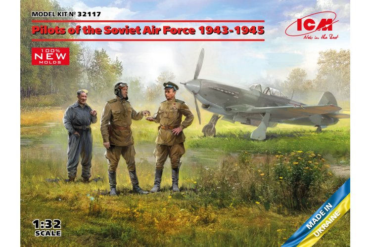 1:32 ICM 32117 Pilots of the Soviet Air Force 1943-1945 - Icm32117 1 - ICM32117