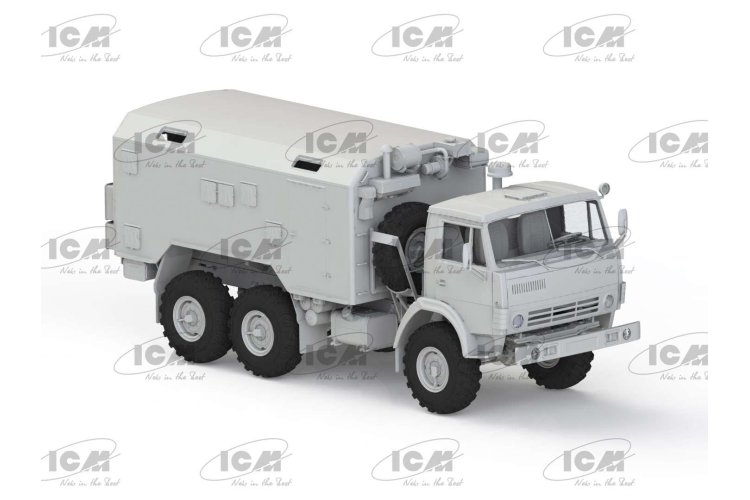 1:35 ICM 35002 Soviet Six-Wheel Army Truck with Shelter - Icm35002 3 - ICM35002