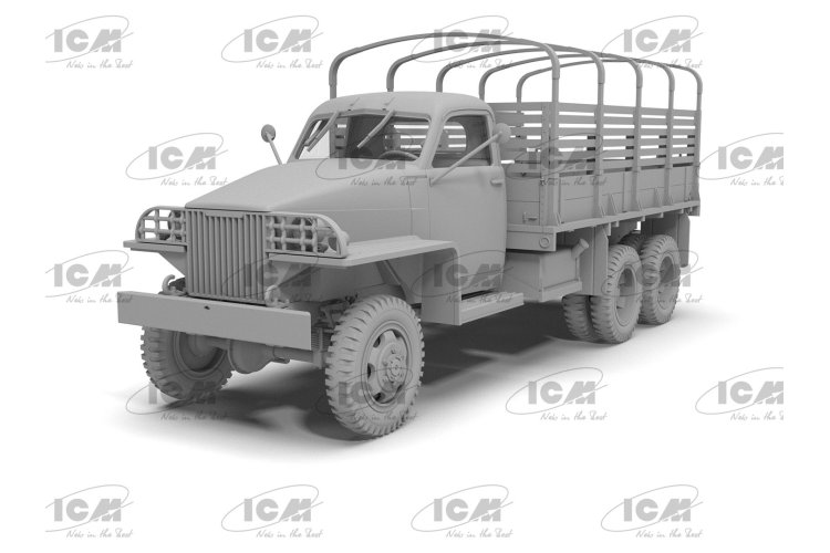 1:35 ICM 35490 US military truck Studebaker US-6-U3 - Icm35490 1 - ICM35490