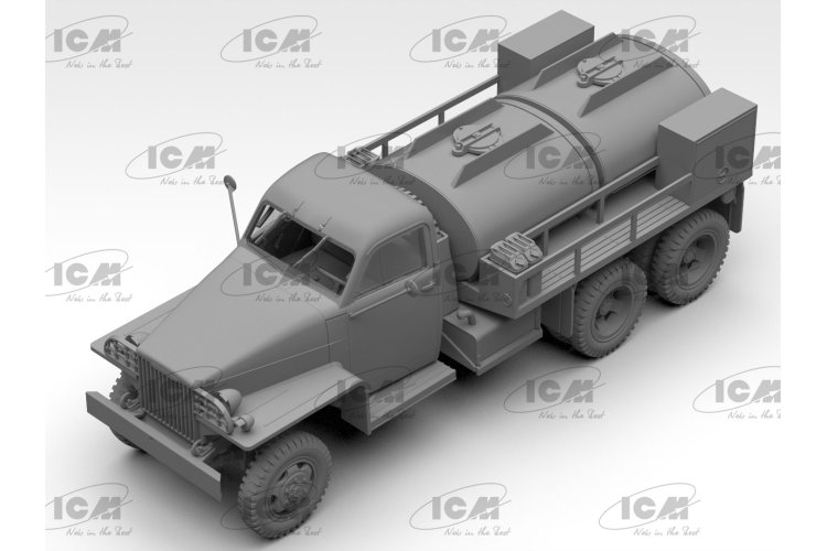 1:35 ICM 35492 Studebaker US6-U5 - American Fuel Tanker WWII - Icm35492 4 - ICM35492