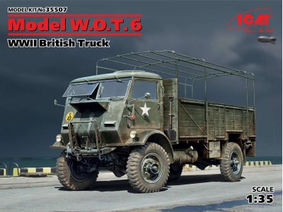 1:35 ICM 35507 Model W.O.T. 6, WWII British Truck - Icm35507 - ICM35507