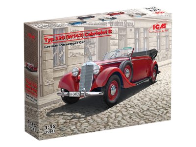 1:35 ICM 35543 Mercedes-Benz 320 (W142) - Cabriolet B - German Passenger Car - Icm35543 1 - ICM35543