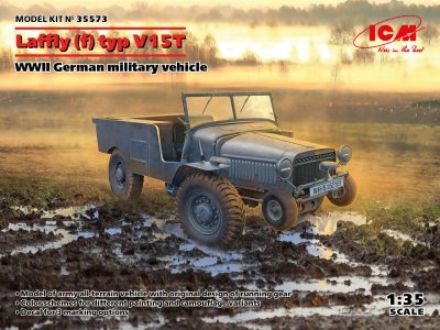 1:35 ICM 35573 Laffly (f) Typ V15T German Military Vehicle WWII - Icm35573 en 2 - ICM35573