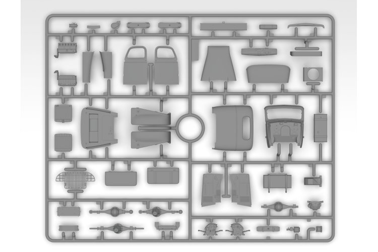 1:35 ICM 35586 WWII British Army Mobile Chapel - Icm35586 8 - ICM35586