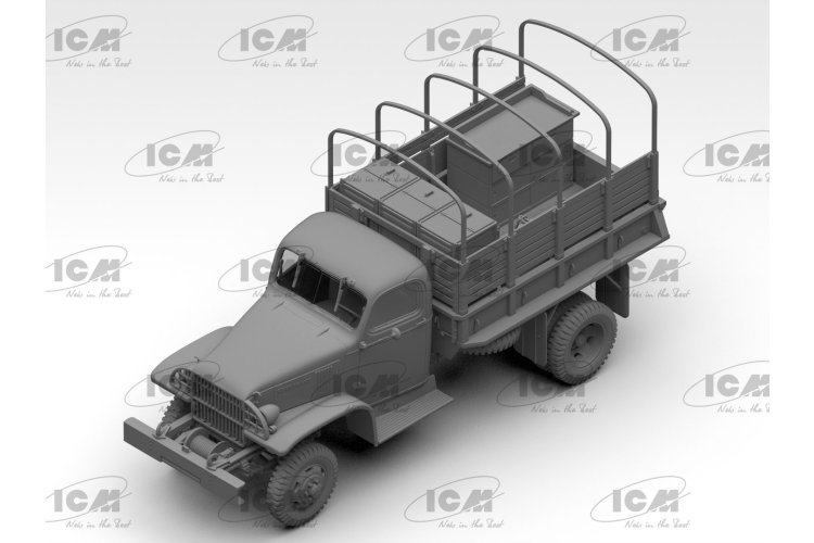 1:35 ICM 35587 Chevrolet G506 WWII Kitchen Truck of the US Army - Icm35587 3 - ICM35587