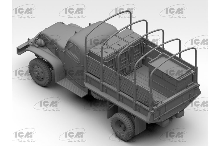 1:35 ICM 35587 Chevrolet G506 WWII Kitchen Truck of the US Army - Icm35587 5 - ICM35587