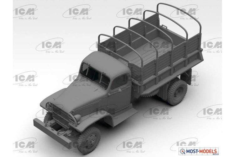 1:35 ICM 35593 G7107 WWII Army Truck - Icm35593 chevrolet g7107 render 1v2 - ICM35593