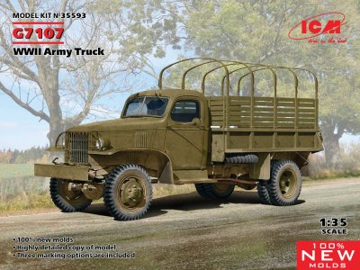 1:35 ICM 35593 G7107 WWII Army Truck - Icm35593 en 2 - ICM35593