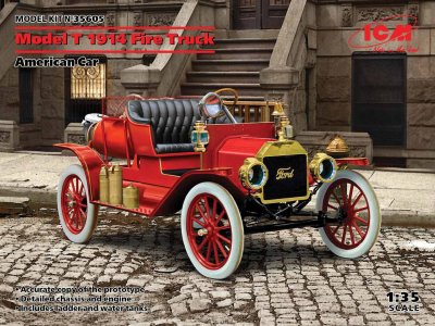 1:35 ICM 35605 Model T 1914 Fire Truck - American Car - Icm35605 en - ICM35605