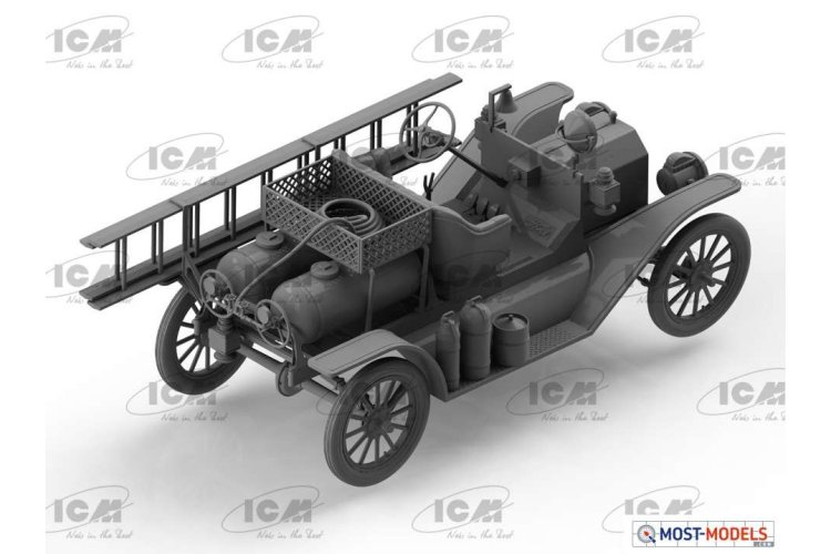 1:35 ICM 35605 Model T 1914 Fire Truck - American Car - Icm35605 render - ICM35605