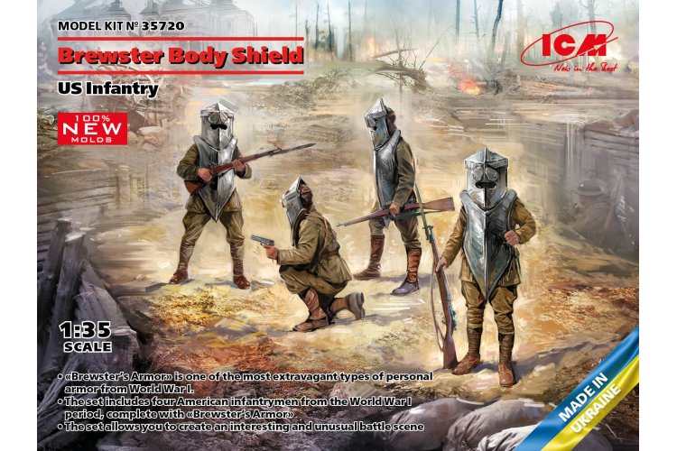 1:35 ICM 35720 Brewster Body Shield, US Infantry - Icm35720 en 1 - ICM35720