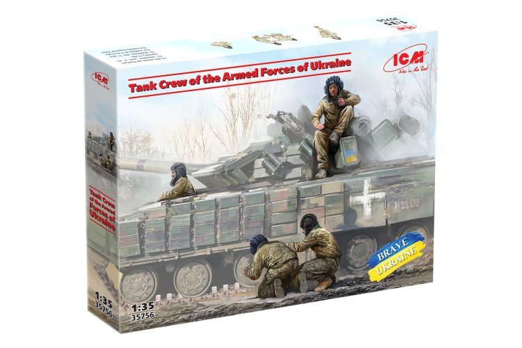 1:35 ICM 35756 Tank Crew of the Armed Forces of Ukraine - Figures - Icm35756 6 - ICM35756