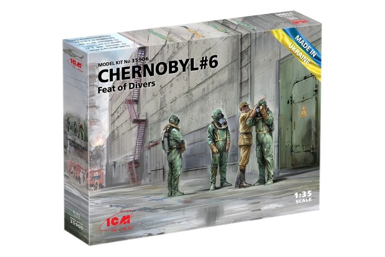 1:35 ICM 35906 Chernobyl No.6 - Feat of Drivers - 3 Figures - Icm35906  - ICM35906