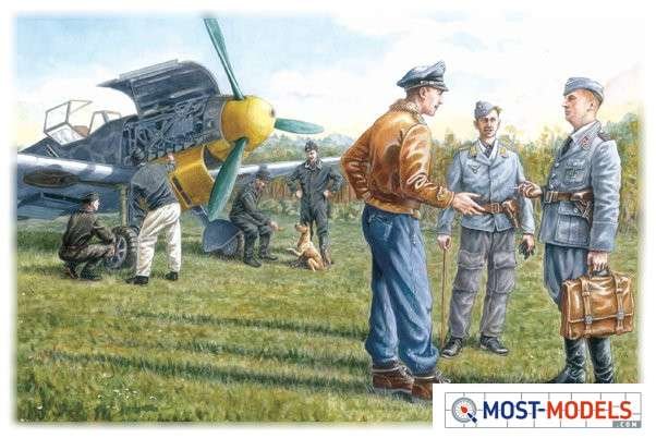 1:48 ICM 48085 German Luftwaffe Ground Personnel (1939-1945) - Icm48085 1 - ICM48085