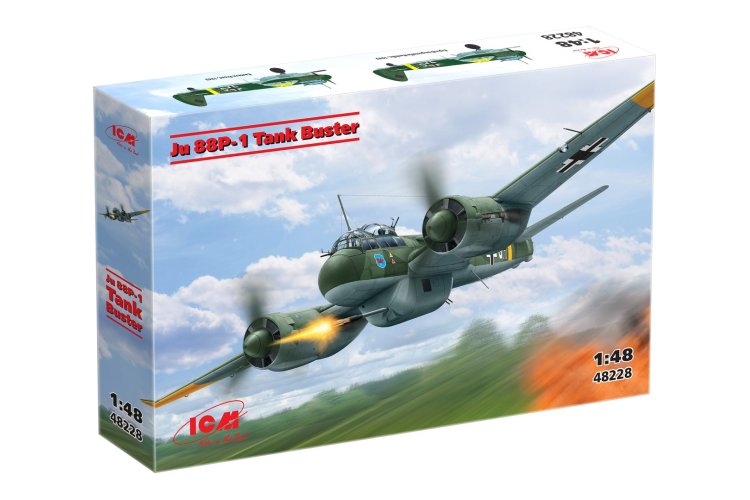 1:48 ICM 48228 Ju 88P-1 - Tank Buster - Plane - Icm48228 1 - ICM48228