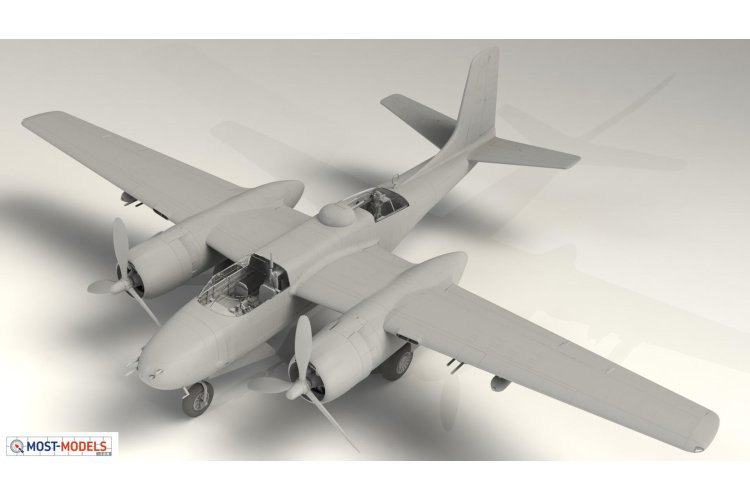 1:48 ICM 48282 A-26B-15 Invader WWII American Bomber - Icm48282 1 - ICM48282