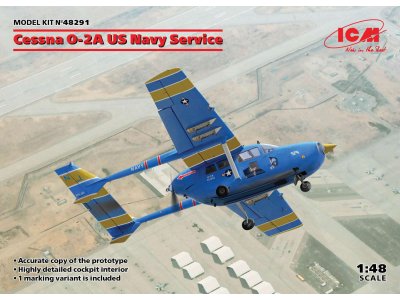 1:48 ICM 48291 Cessna O-2A US Navy Service - Icm48291 en - ICM48291