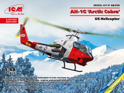 1:48 ICM 48299   AH-1G Arctic Cobra - US Helicopter - Icm48299 en 1 - ICM48299