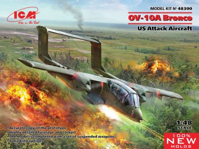 1:48 ICM 48300 OV-10 Bronco, US Attack Aircraft - Icm48300 en  - ICM48300