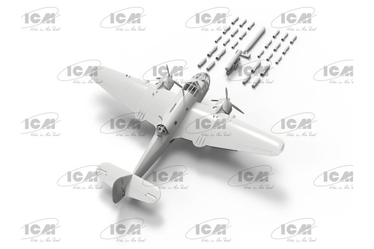 1:48 ICM 48314 Bristol Beaufort Mk.I - Bombing raid - Propeller Vliegtuig - Icm48314 3 - ICM48314