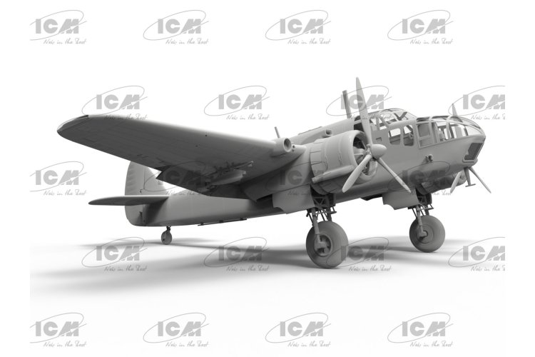 1:48 ICM 48314 Bristol Beaufort Mk.I - Bombing raid - Propeller Vliegtuig - Icm48314 4 - ICM48314