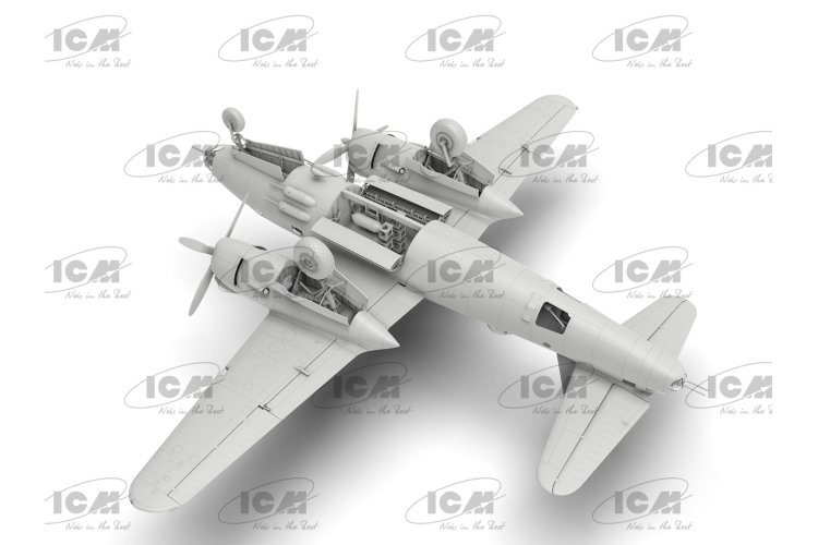 1:48 ICM 48320 B-26B Marauder - WWII American Bomber - Icm48320 12 - ICM48320