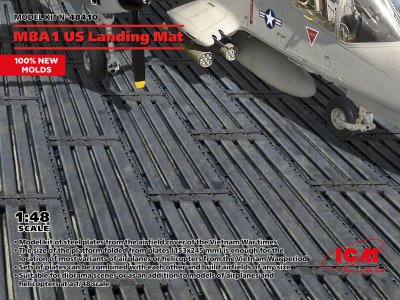 1:48 ICM 48410 M8A1 US Landing Mat - 153x245mm - Icm48410 1 - ICM48410