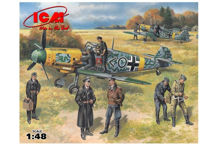 1:48 ICM 48803 Bf 109F-2 German Pilots and Ground  - Icm48803 1 - ICM48803