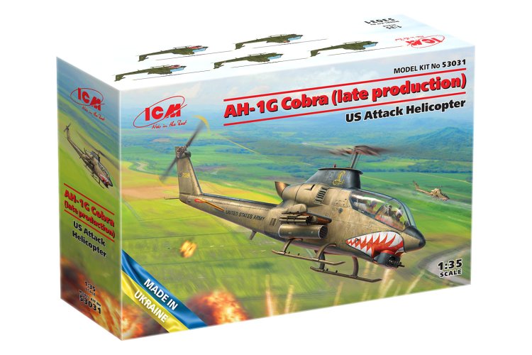 1:35 ICM 53031 AH-1G Cobra - late production - US Attack Helicopter - Icm53031  - ICM53031