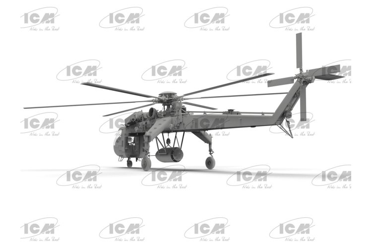 1:35 ICM 53055 Sikorsky CH-54A Tarhe - with BLU-82/B Daisy Cutter bomb - Icm53055 2 - ICM53055