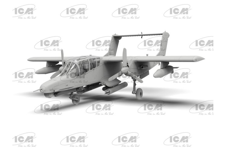 1:72 ICM 72186 North-American/Rockwell OV-10D+ Bronco - US attack and observation aircraft - Icm72186 1 - ICM72186