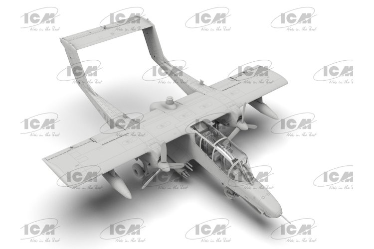 1:72 ICM 72186 North-American/Rockwell OV-10D+ Bronco - US attack and observation aircraft - Icm72186 3 - ICM72186