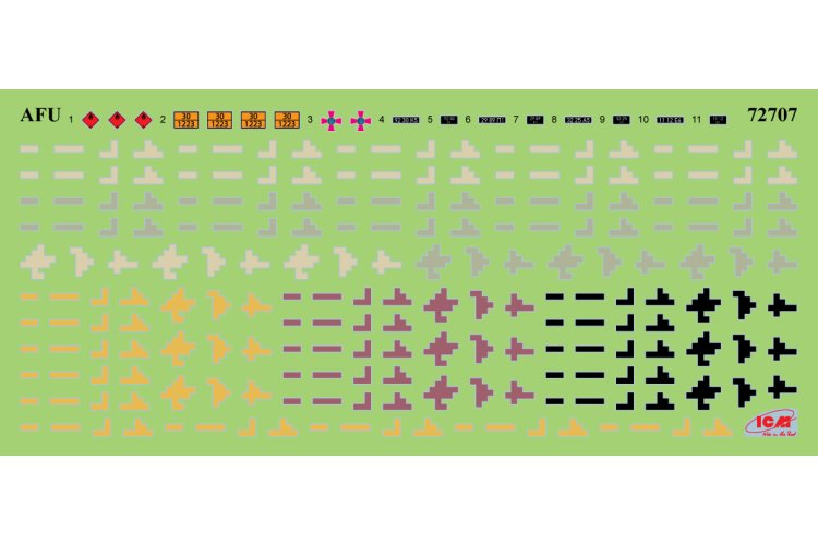 1:72 ICM 72709 Ural-43203 - Military Box Vehicle of the Armed Forces of Ukraine - Icm72709 2 - ICM72709