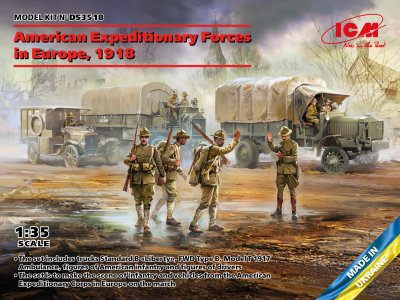1:35 ICM DS3518 American Expeditionary Forces in Europe 1918 - Icmds3518 en 2 - ICMDS3518