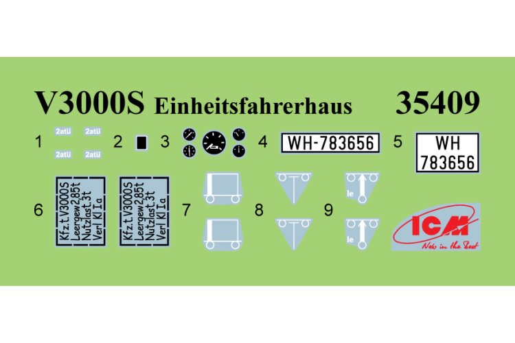 1:35 ICM DS3522 German Wehrmacht Maultiers - 3 Trucks - Icmds3522 23 - ICMDS3522