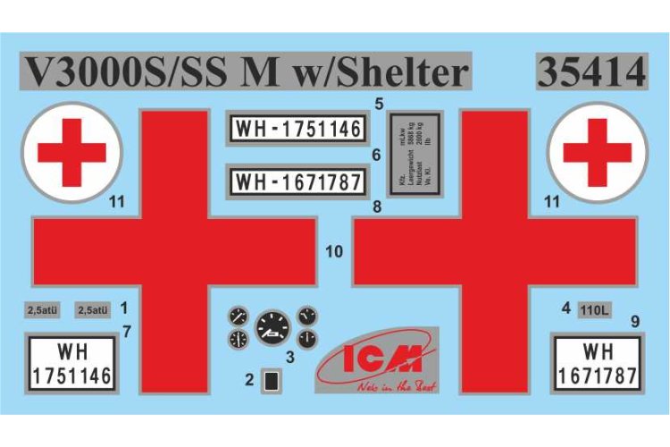 1:35 ICM DS3522 German Wehrmacht Maultiers - 3 Trucks - Icmds3522 24 - ICMDS3522