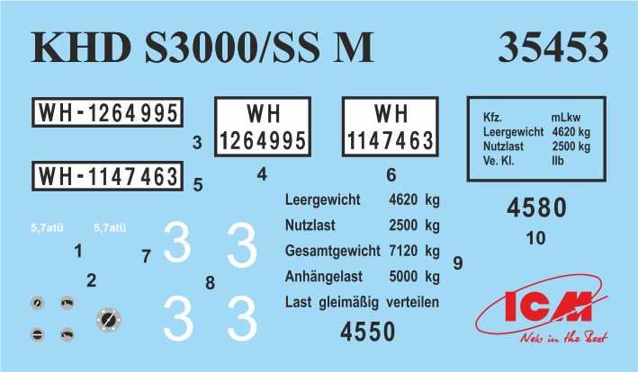 1:35 ICM DS3522 German Wehrmacht Maultiers - 3 Trucks - Icmds3522 25 - ICMDS3522