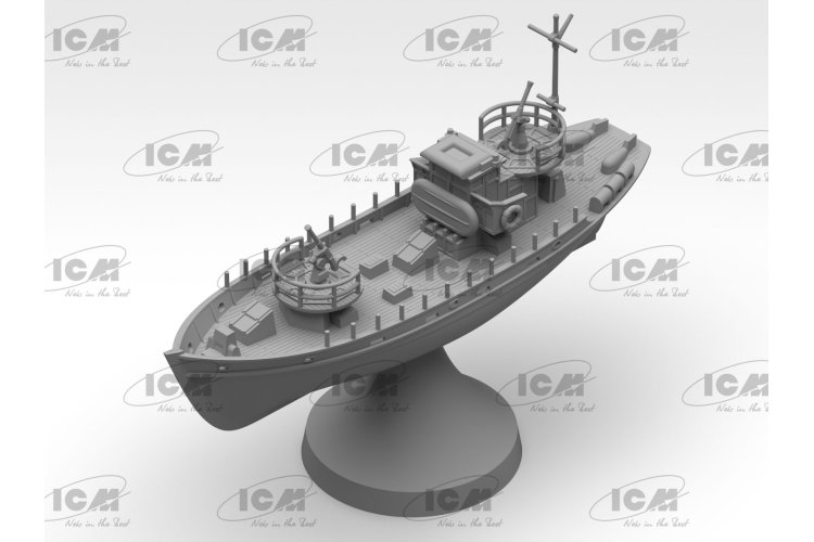 1:350 ICM S018 KFK Kriegsfischkutter - German multi-purpose Boat - Icms018 350 kfk kriegsfischkutter 1 - ICMS018