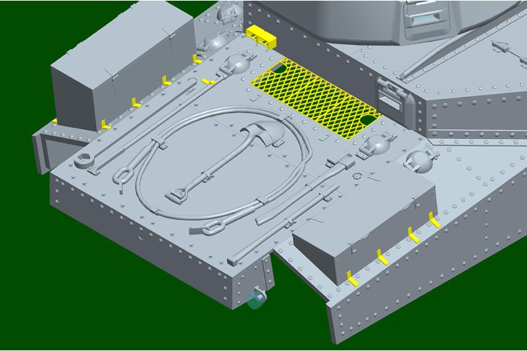 1:35 I Love Kit 63520 M3 Grant Medium Tank - Ilo63520 2 - TRUILO63520