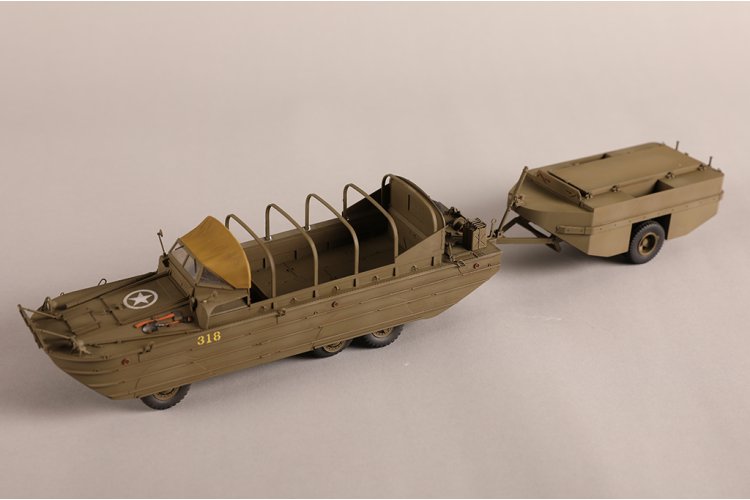 1:35 I Love Kit 63539 GMC DUKW-353 with WTCT-6 Trailer - Ilo63539 6 - TRUILO63539