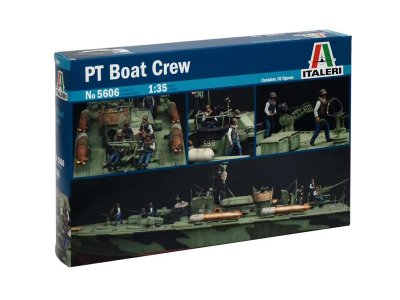 1:35 Italeri 5606 PT Boat Crew - 10 Figures - It6a5606 - ITA5606