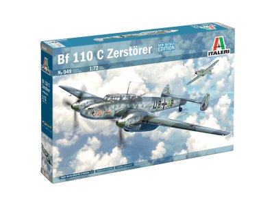 1:72 Italeri 0049 Messerschmitt Bf-110 C3/C4 Zerstörer - Ita0049 1 - ITA0049