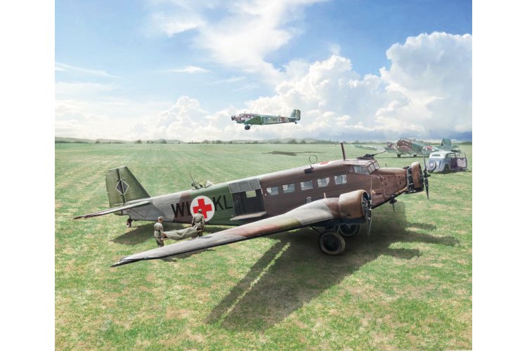 1:72 Italeri 0102 Junkers Ju-52/3m Vliegtuig - Ita0102 2 - ITA0102