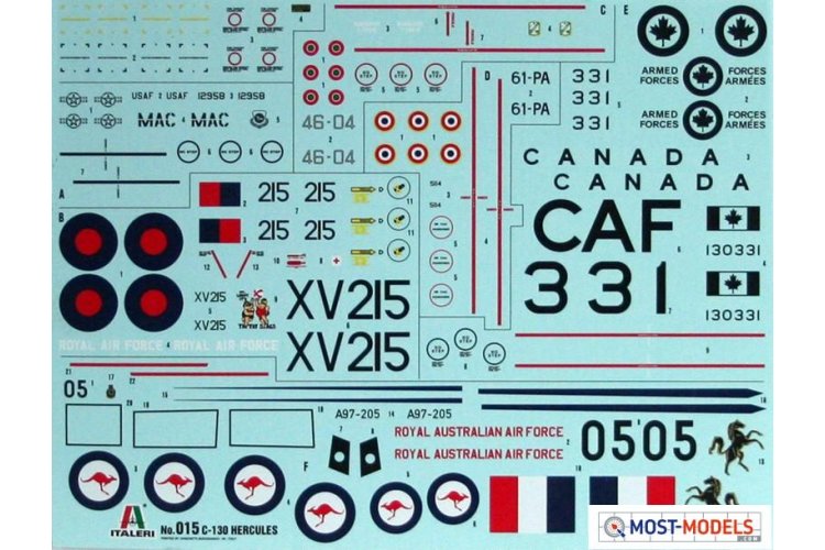 1:72 Italeri 0015 C-130 E/H Hercules - Ita015 2 - ITA0015