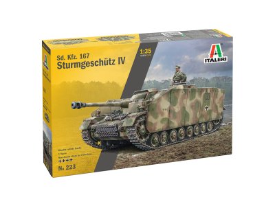 1:35 Italeri 0223 German Sd. Kfz. 167 SturmGeschutz IV - Ita0223 1 - ITA0223