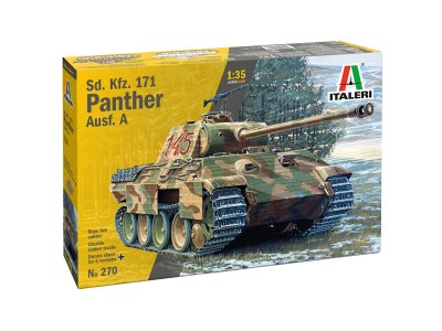 1:35 Italeri 0270 SD.KFZ. 171 Panther Ausf. A - Ita0270 - ITA0270