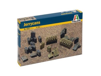 1:35 Italeri 402 Jerry Cans for Diorama - Ita0402 - ITA0402