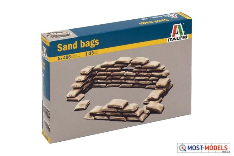 1:35 Italeri 406 Sandbags - Ita0406 1 - ITA0406